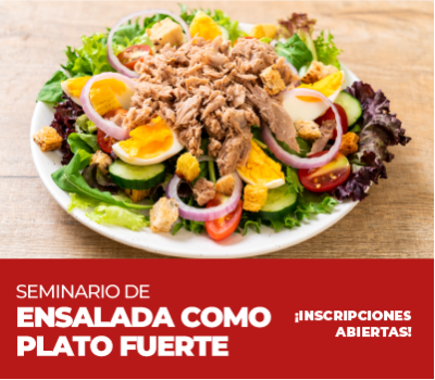 SEMINARIO DE ENSALADAS COMO PLATO FUERTE 